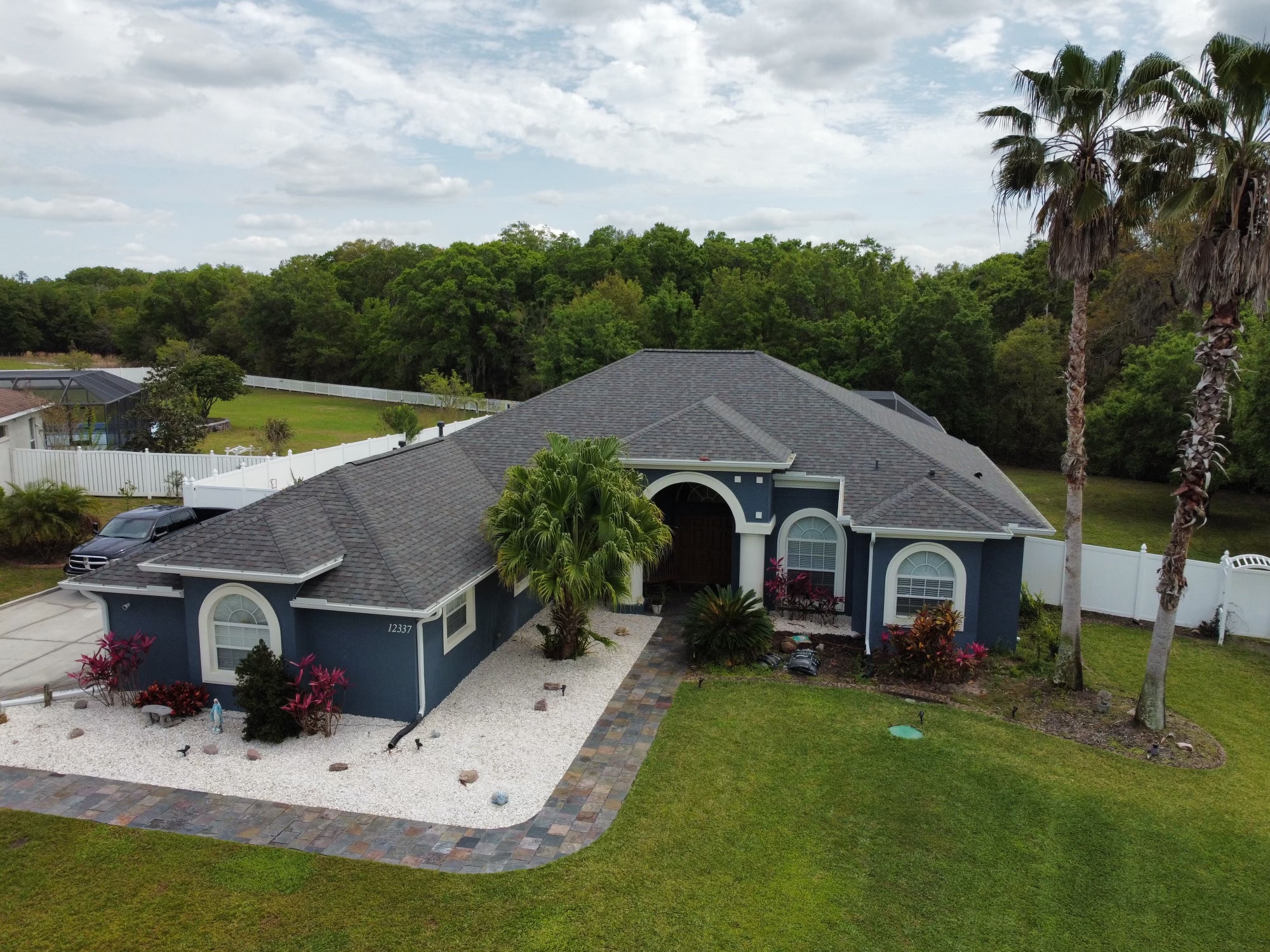a florida home with a new roof