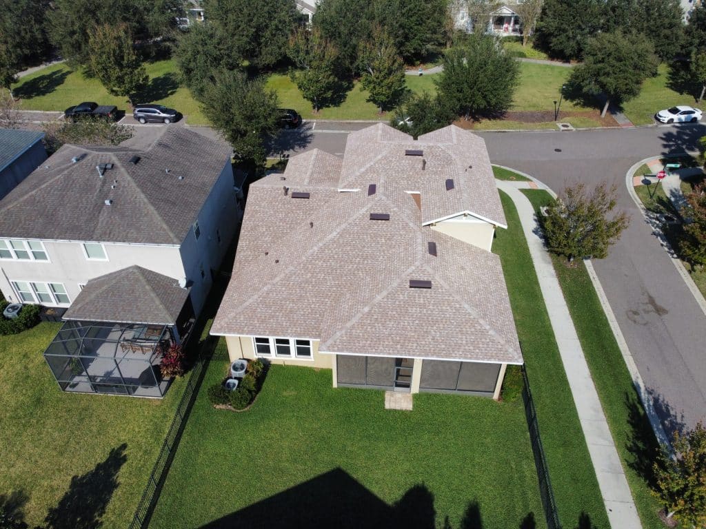 a new roof installed by Skymark Roofing
